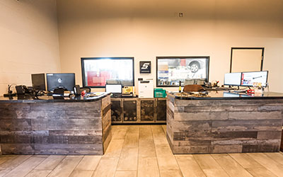 Precision Automotive customer lobby